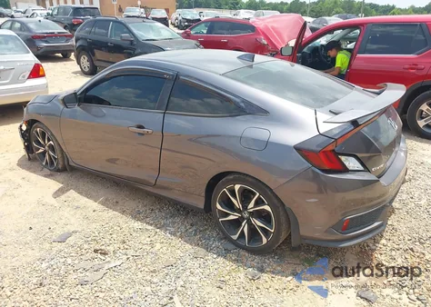 2017 Honda Civic Si z USA, uszkodzony, nr VIN 2HGFC3A58HH750400